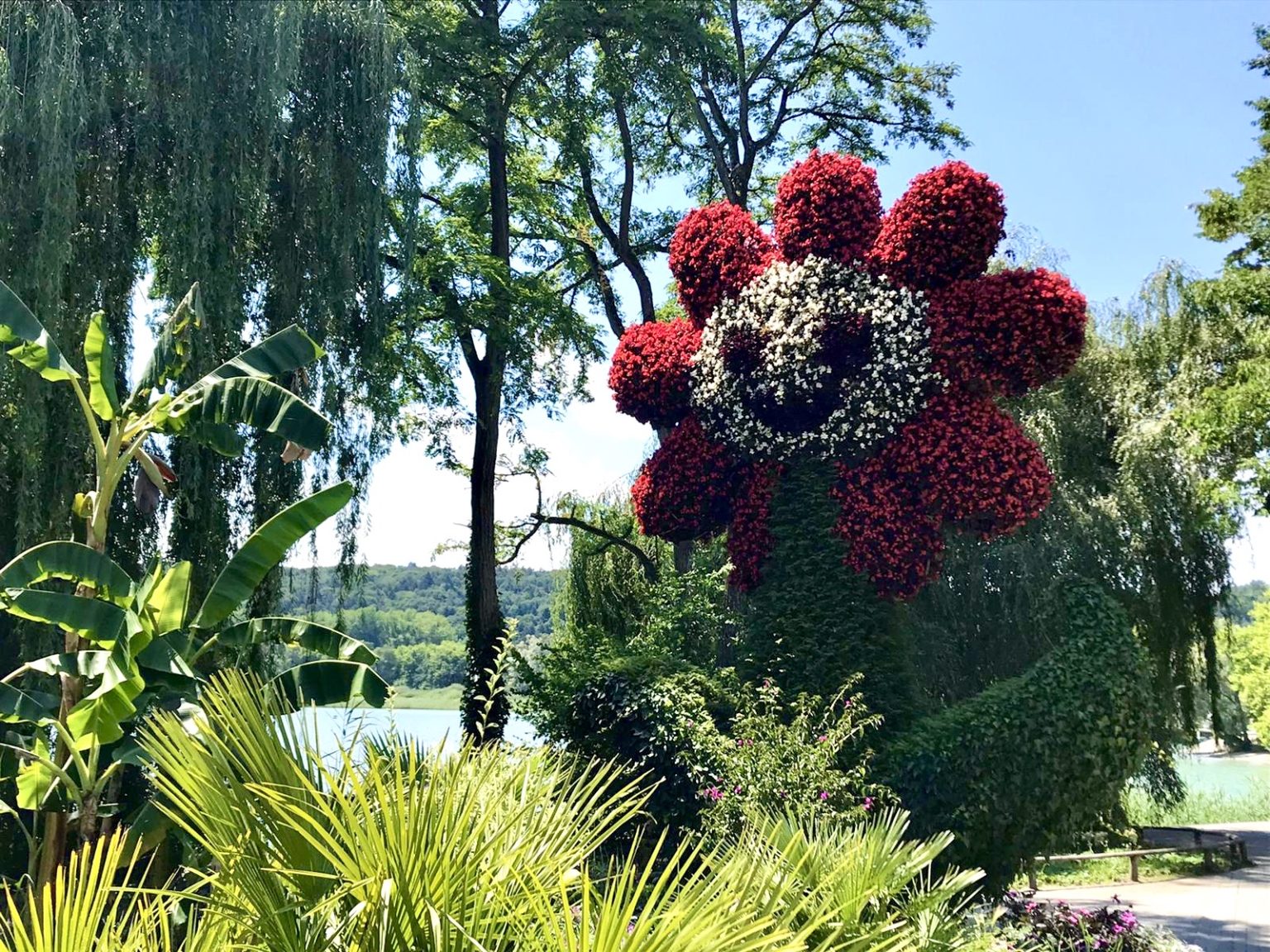 Insel Mainau im Bodensee - Blumeninsel - Schloss